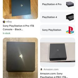 Juego De PlayStation 4  Pro En Buenas Condiciones Trabajando Bien Con 2 Controles Y 1 Juego Y Cables 