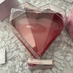 Heart Shaped Flower Arragement Container