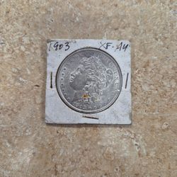 1903 Silver Morgan Dollar Price Is Firm