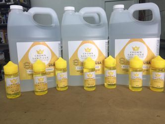 Hand and surface sanitizer in stock!