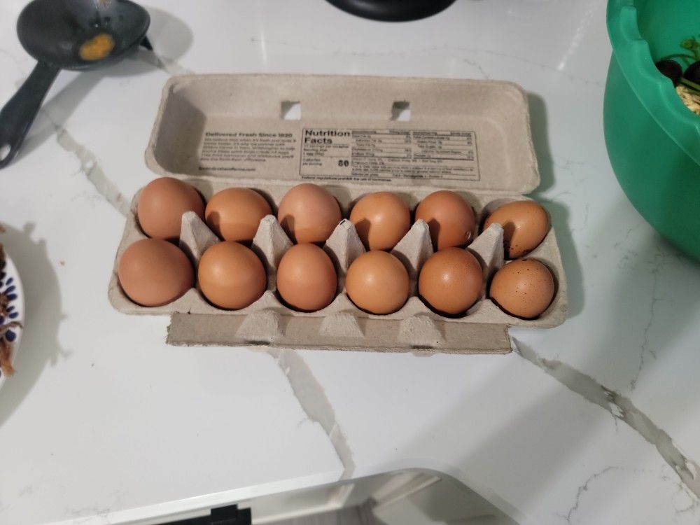 Fresh Eggs From The Farmer