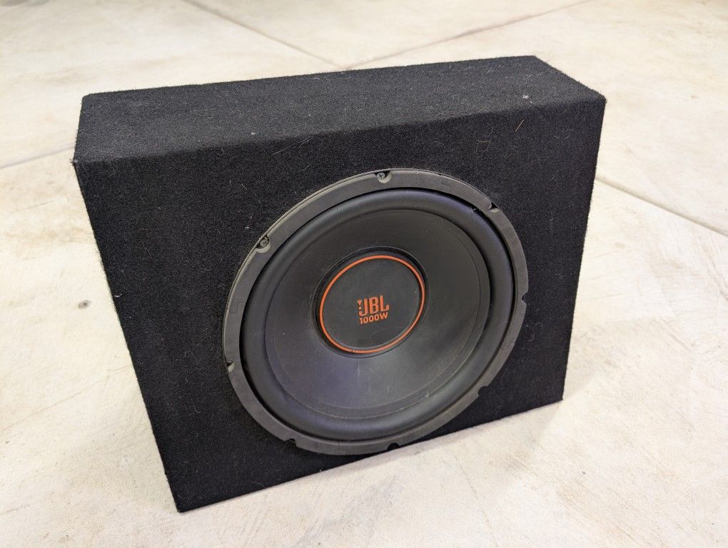 JBL 12" subwoofer