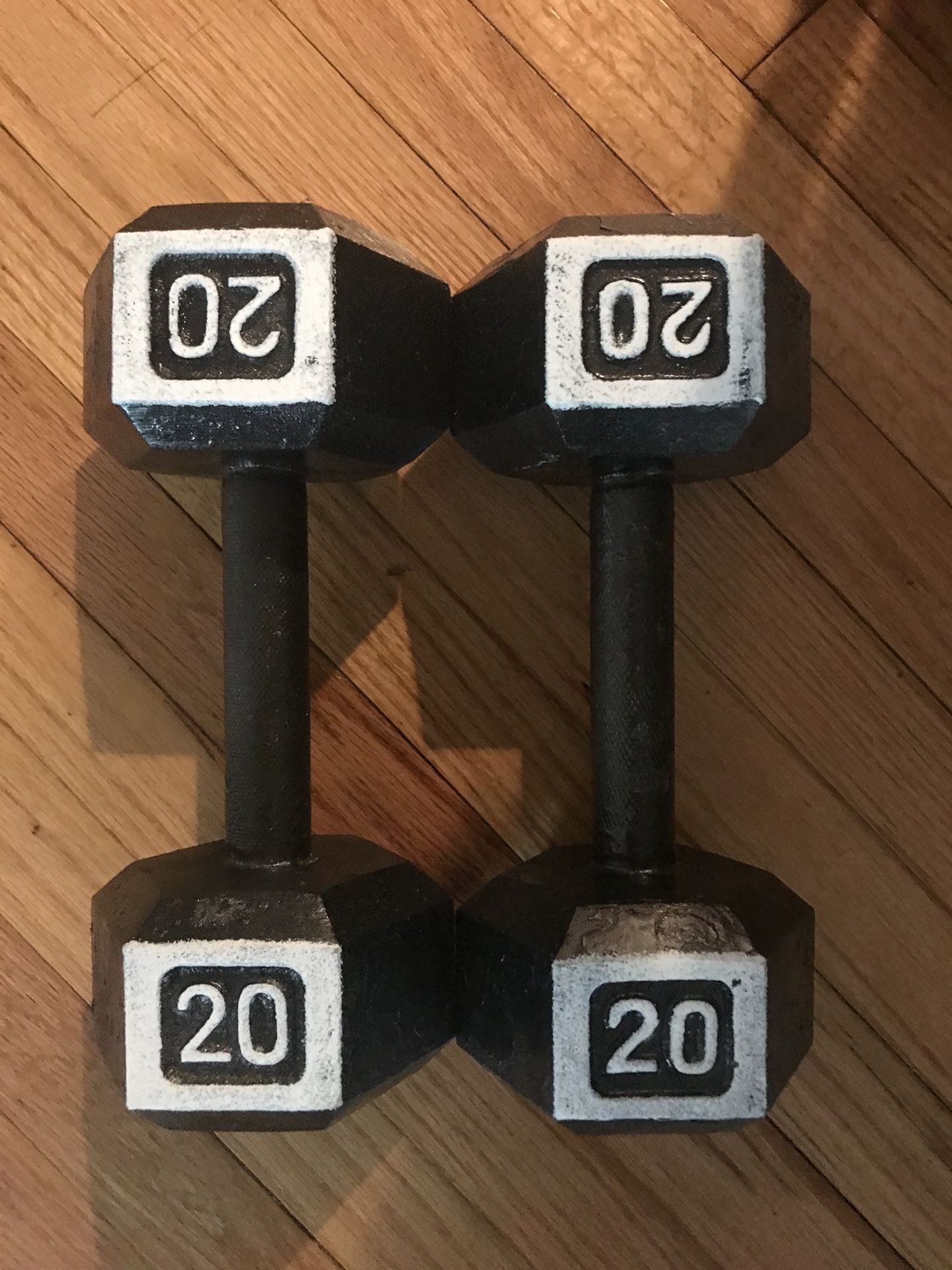 Hex Dumbbells (2x20s) for $30 Firm!!!