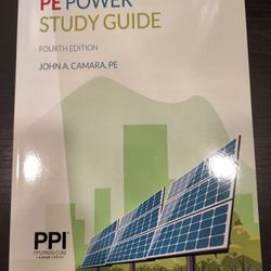 PE Power Study Guide, 4th Edition, PE Power Material