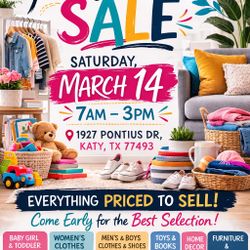 Multi Family Garage Sale Happening Now Thru 3pm!