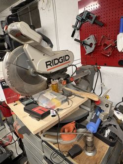 Ridgid 12”  Miter Slide Compound Saw  