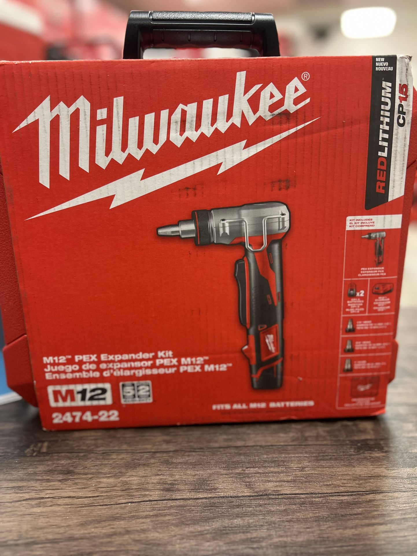 Milwaukee M12 Pex Expander Kit