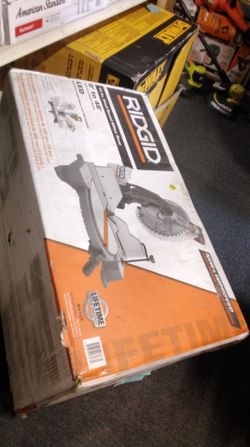 RIDGID 12 IN. DUAL BEVEL MITER SAW