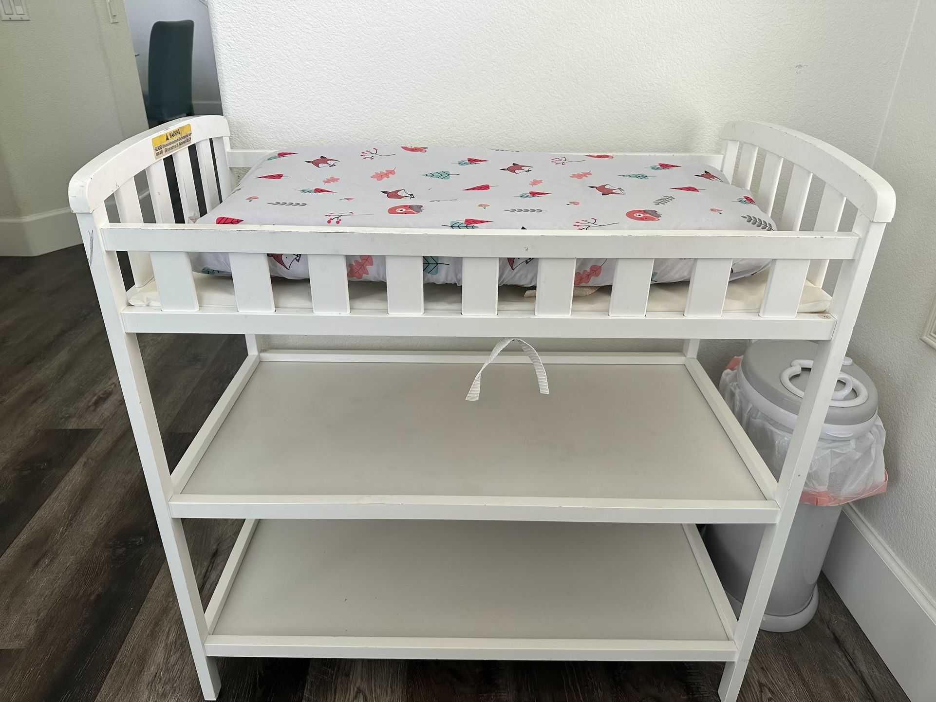 Changing Table With Pad