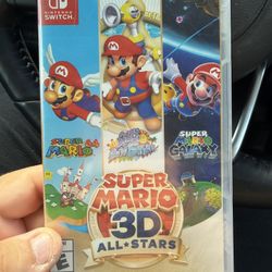 Super Mario 3ds All Stars Brand New