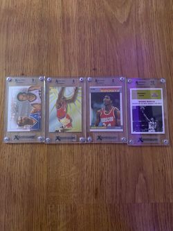 Lot of 4 Graded NBA Basketball Cards
