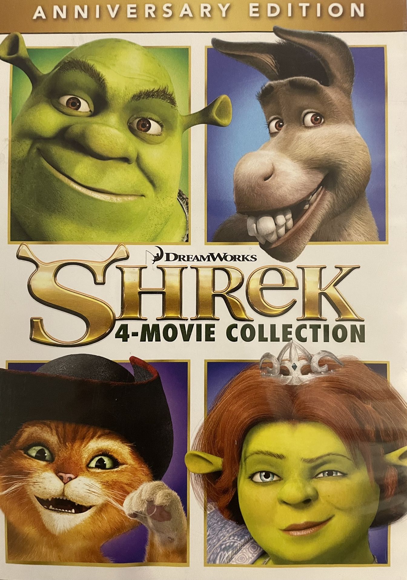 DreamWorks SHREK 4-Movie Collection Anniversary Edition (DVD)