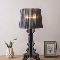 PAIR Bourgie Grey Lamps 