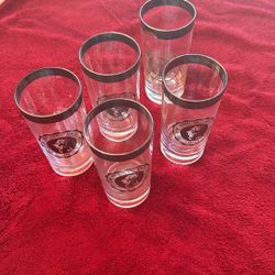 Five Lafayette College Glasses In Excellent Condition