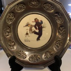 Limited Edition Norman Rockwell Plate