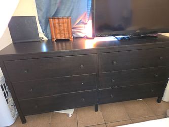 Black ikea dresser