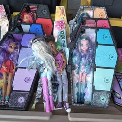 Big  Moster High Doll Lot