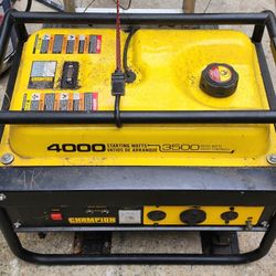 Champion 4000W Portable Generator

