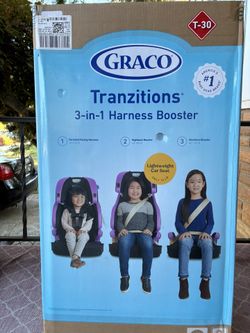 Graco Transitions 3 In 1 Harness/Booster Car Seat for 26-100 lbs