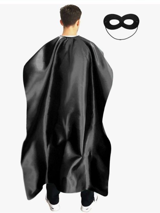 Costume- Super heroe Cape and Mask( New)