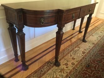 Sideboard Console Table - Solid Mahagony