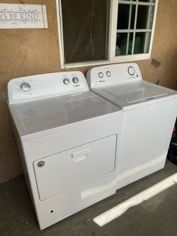 Amana washer & Gas dryer Delivery available