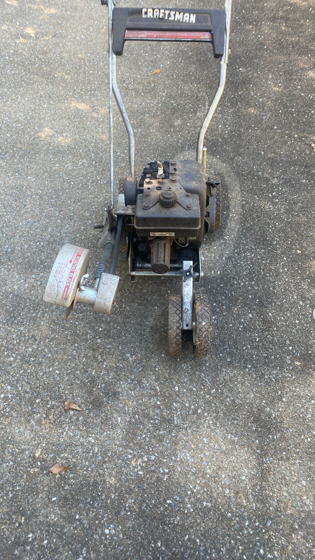 Vintage craftsman edger