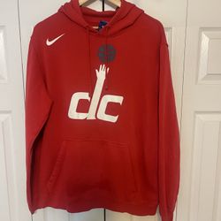 Nike Washington Wizards Hoodie Mens XL NBA Basketball Red Pullover Sweatshirt