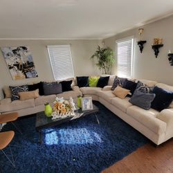 Off White Sectional 