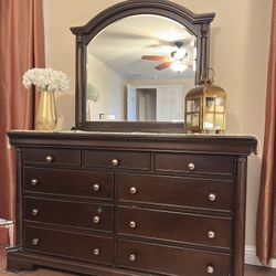 Beautiful Solid Wood Dresser - Ashley Furniture 
