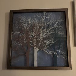 Tree Overlay Wall Hanging