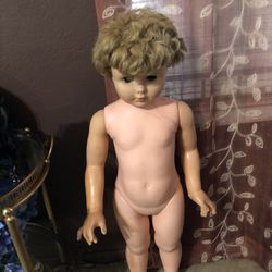 Vintage 3ft Doll 