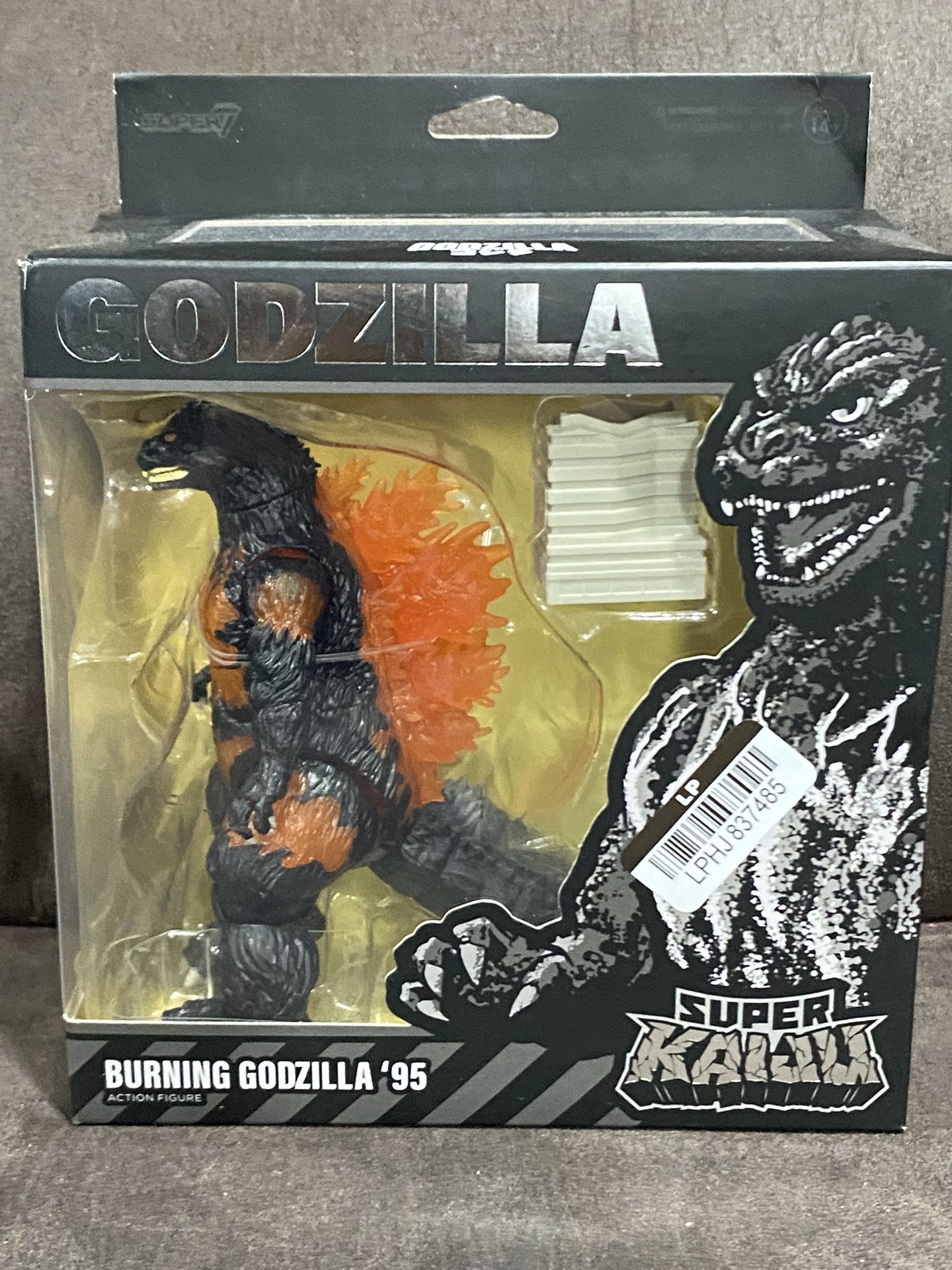 $25- Super7 Burning Godzilla ‘95 Super Kaiju Figure