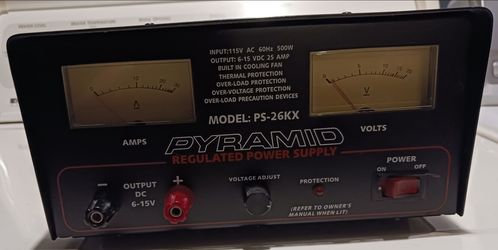 USED PYRAMID PS-26KX POWER SUPPLY CONVERTER *READ THE DESCRIPTION & SEE ALL PICS*