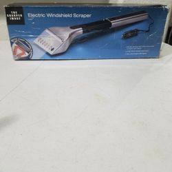 ELECTRIC WINDSHIELD SCRAPER BY THE SHARPER IMAGE
