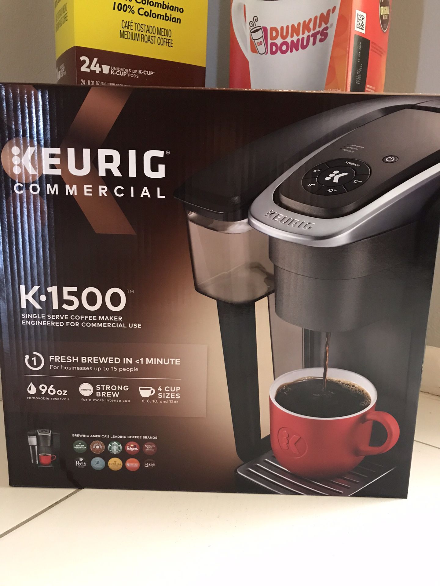 Keurig coffee maker Commercial K-1500 Retail Store ($175.00) Please Read Full Post On Pickup
