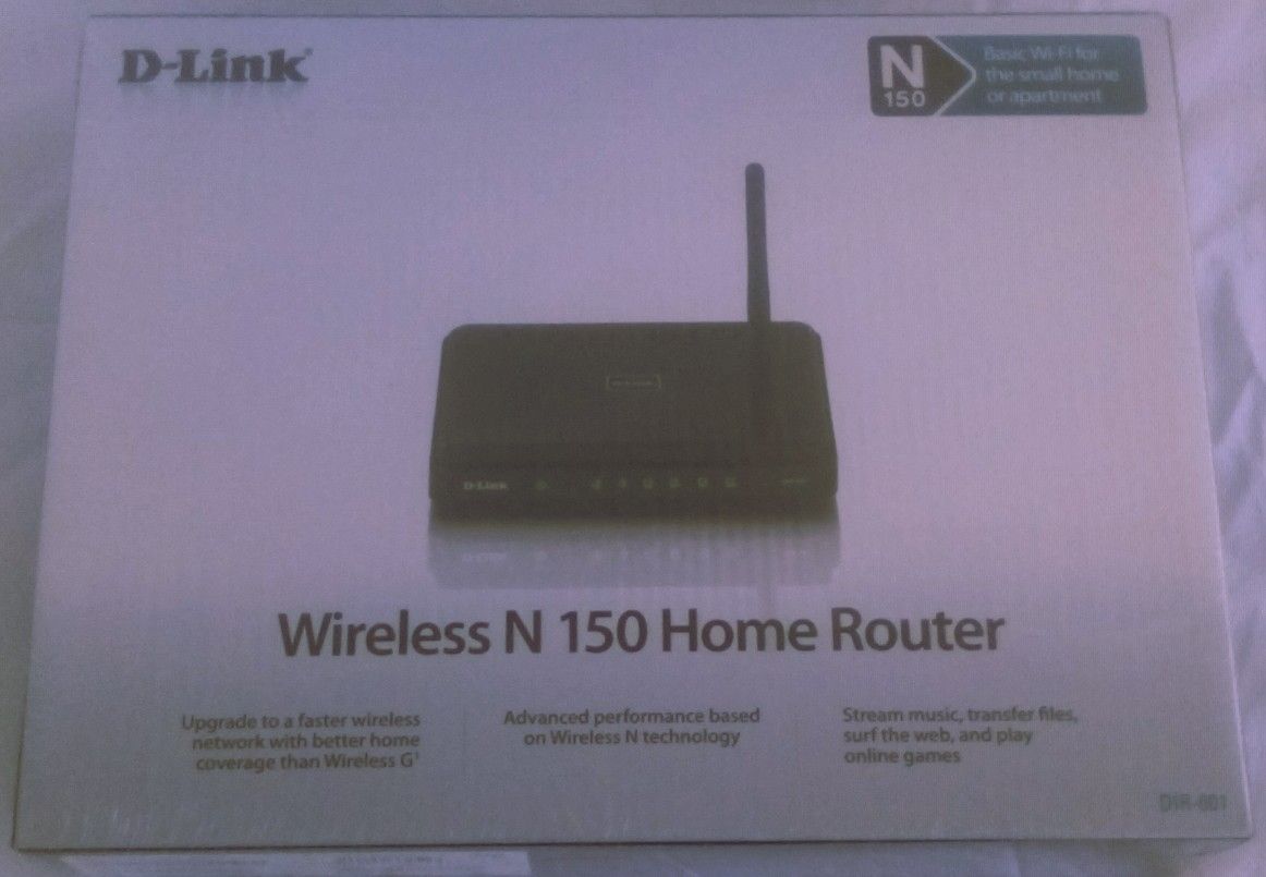 D-Link DIR-601 Wireless N 150 Home Router [Sealed]