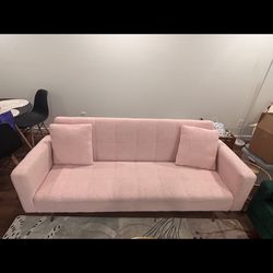Pink Sofa/Sofa Bed