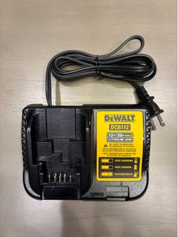 Dewalt DCB112 Battery Charger New