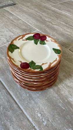 12 Apple Franciscan Desert Plates