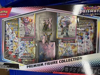 2 Sealed Pokemon prismatic Figure Premium Box