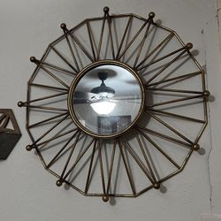 Mirror metal frame