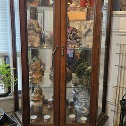 Lighted Curio Cabinet