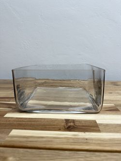 Clear 8x4in Glass Containers