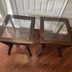 Selling 2 end tables – both for $80!