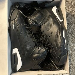 Jordan Retro 6 Black Cat SZ 10