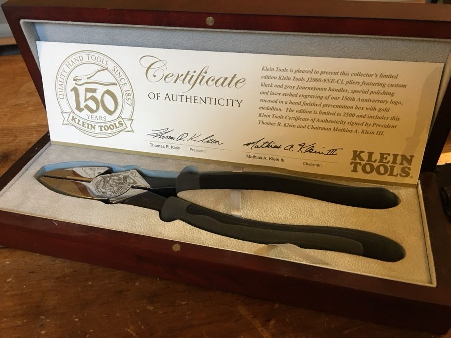 Klein 150th anniversary pliers for sale deals
