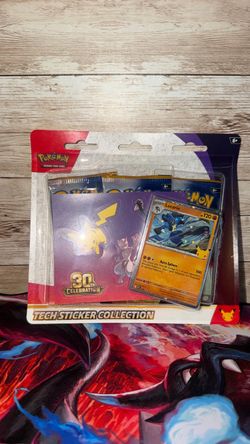 Pokémon 30th Celebration Tech Sticker Collection