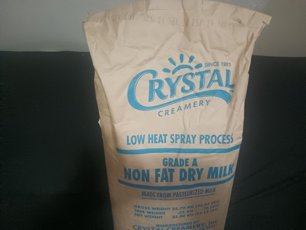 Leche En Polvo Para Aserquesos 25 Kilos Rinde 200 Litros