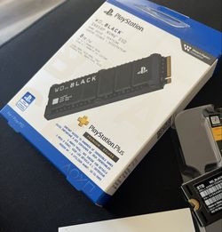 WD BLACK 8TB SN850P NVMe PCIE4.0 M.2 2280 SSD with heatsink Open Box PS5 Storage